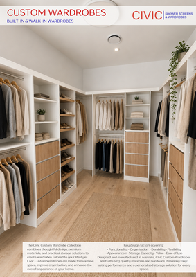  CUSTOM WARDROBES BROCHURE