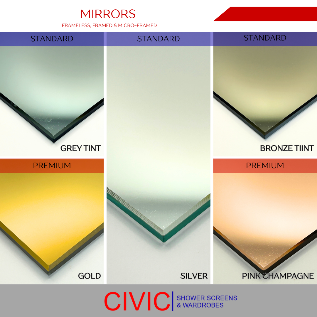 >Mirrors Colour Options