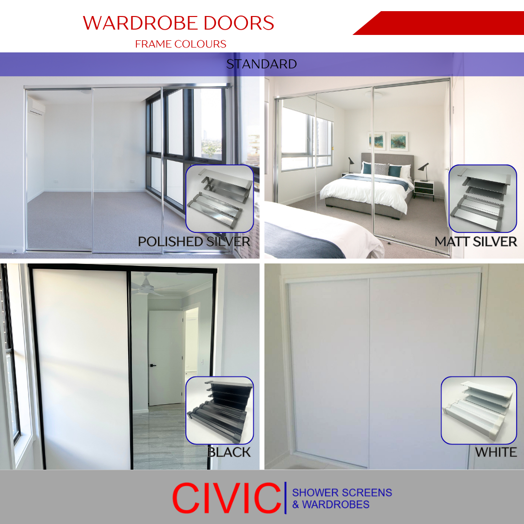 Wardrobe Doors Frame Colours