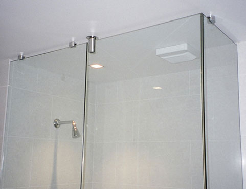 Ceiling Mounted Frameless Hydro Shower Screen