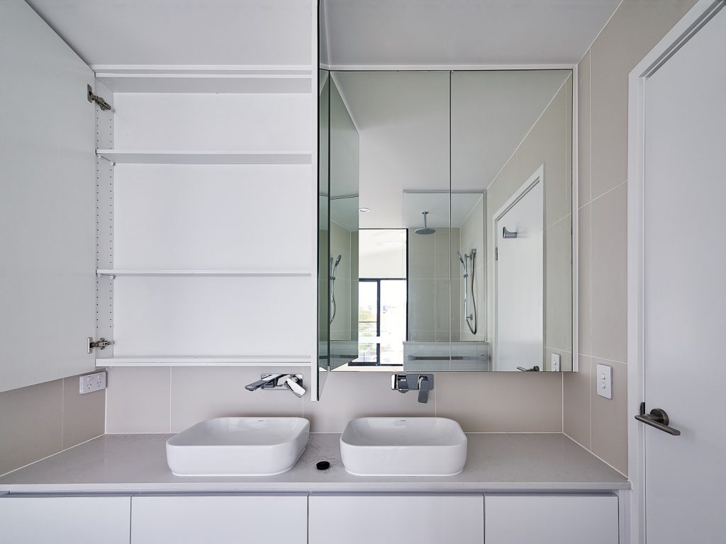 Standard White Mirror Shaving Cabinets